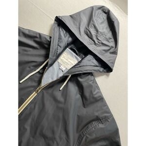 Weatherproof  Vintage Hooded Rain Jacket Charcoal Men's XL-EG 100% Polyurethane